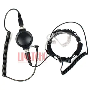 FT-10R FT-40R FT-50R VX-1R VX-2R VX-3R VX-5R 3.5MM Pin Tactical Walkie Talkie Earphone Headset Throat Mic