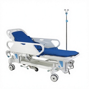 Patient Transfer Cart Emergency Rescue <strong>Lifting</strong> Hospital Use ABS Flat Cart Gastroscopy Examination <strong>Bed</strong> Model YK-TS002 1 Year - Product Image 1