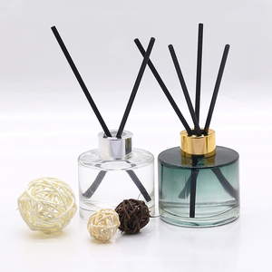 Senhai 120ml hương thơm nước hoa dầu trang trí nhà rõ ràng trong suốt Chai thủy tinh tròn sậy hương thơm khuếch tán gậy hương thơm - Product Image 3