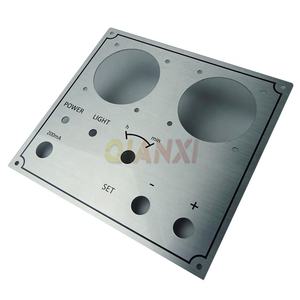 Plaque de compresseur d'air découpée au laser, plaque de nom de tracteur extérieure, étiquette de machine, plaque de nom d'équipement de machinerie personnalisée - Product Image 1