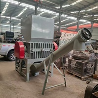 Machine à broyer le plastique, broyeur de bouteilles en plastique, machine à broyer les déchets plastiques pour le recyclage du plastique PE PP PET PVC