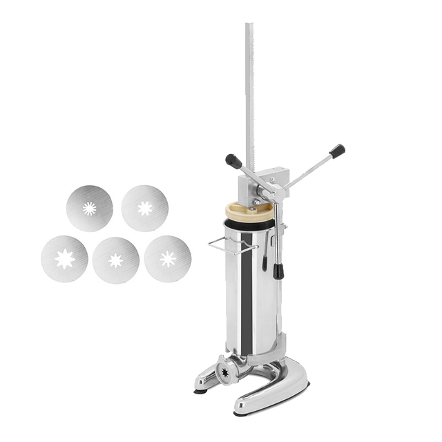 Snack Machines Maquina De Churros Stainless Steel 3L Churros Machine With 5pcs Mold for Sale