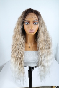 ผมสังเคราะห์แบบใส 13x6 HD สำหรับติดหน้าผากแบบลูกไม้  ขนาด 30 นิ้ว  ลอนน้ำ  ยาว  หลายสี  ทนความร้อนสูง - Product Image 2