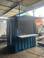 Lussuoso Bar Container Moderno per Esterni, Caffetteria, Mini Negozio Pop-up, Container per Fast Food, Minimarket, Gelateria