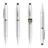 Stylo bille multifonction 3 en 1 avec logo personnalisé, pointeur laser, clé USB 8 Go 16 Go avec stylet tactile