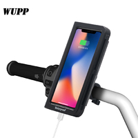 Étui de téléphone étanche pour moto avec support tactile pour écran de téléphone, résistant à l'eau