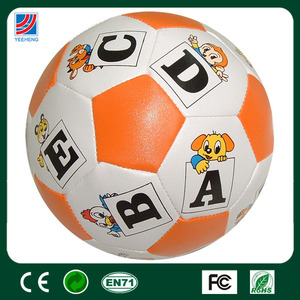 도매 10cm <span class=keywords><strong>PVC</strong></span> 소프트 풋볼-PP 면 채워진 휴대용 장난감 공 맞춤형 인쇄 기념품 - Product Image 4