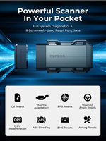 Escáner TOPDON TopScan Lite, Herramienta de Diagnóstico Inteligente, Guía de Reparación DTC para Lector de Códigos OBD2, Prueba Activa de Sistema Completo, 1 Año