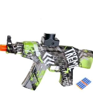 Nouveau produit transfrontalier MP5mini416 Graffiti, <span class=keywords><strong>jouet</strong></span> électronique <span class=keywords><strong>AK</strong></span>-<span class=keywords><strong>47</strong></span> à tir continu haute vitesse, à balles souples en forme de boule - Product Image 3
