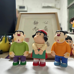 Adorable figura de muñeca de anime Fatso Takeshi: lindo coleccionable para fanáticos, niños, decoración del hogar, regalos <span class=keywords><strong>y</strong></span> fiestas. Diseño encantador - Product Image 1