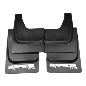 ชุดป้องกันประตูรถยนต์พลาสติกสีดำสำหรับ Ford F-150 Raptor ปี 2015-2020 พร้อมบังโคลน - Product Image 2