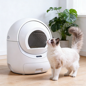 กระบะทรายแมวอัจฉริยะจากโรงงานโดยตรง รุ่น Arenero Automático ความจุขนาดใหญ่ ควบคุมกลิ่นได้ดี ทำความสะอาดง่าย ปลอดภัย ดีไซน์แข็งแรงทนทาน - Product Image 1