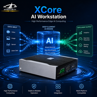Plataforma de Computación HFSecurity XCore Edge AI Workstation, Sistema de Computación de Borde, Red Eléctrica, Monitoreo Inteligente de Energía con IA