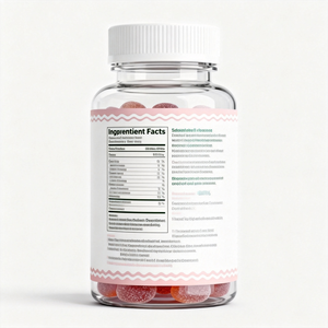 กัมมี่โปรไบโอติกแบคทีเรียที่ดีสำหรับผู้หญิง เคี้ยวได้เนื้อนุ่ม ช่วยเสริมสุขภาพลำไส้ บำรุงระบบย่อยอาหารอย่างดีที่สุด - Product Image 3