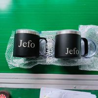 Mug de voyage isotherme en acier inoxydable avec logo personnalisé, 12oz, 14oz, 16oz, 24oz, pour eau et café, idéal pour le camping
