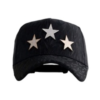 Gorras de Béisbol Estilo Deportivo Barbas, de Algodón, 5 Paneles, con Visera Curva Cromada y Bordado, Modelo B CROSS Beard