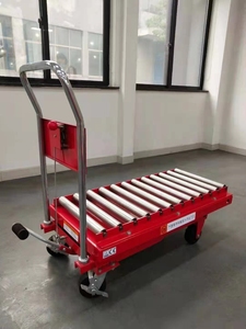 Petites ciseaux électriques hydrauliques à double chariot, <span class=keywords><strong>table</strong></span> élévatrice 500 - Product Image 5