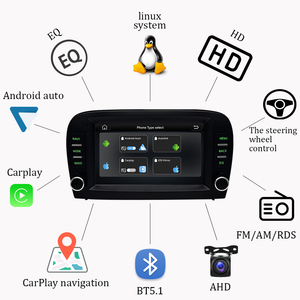 <span class=keywords><strong>Autoradio</strong></span> Linux en gros pour <span class=keywords><strong>Mercedes</strong></span>-Benz SL <span class=keywords><strong>R230</strong></span> SL350 SL500 SL55 SL600 SL65 2001-2005, écran d'unité principale vidéo de voiture, multimédia - Product Image 3