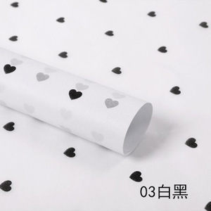 Trái Tim Nhỏ tuyết Lê giấy tình yêu màu Hàn Quốc Hoa Giấy Gói hình chữ nhật hoa lót giấy không thấm nước - Product Image 6