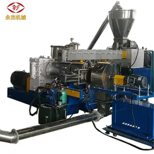 Máquina de pelotização de material de cabo de PVC extrusora de parafuso duplo máquina de pelotização de pvc