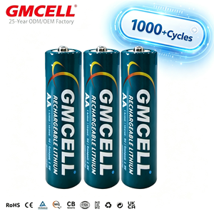 Batería Recargable AA de 1.5V al por Mayor, Batería de Litio 14500 de 3000mWh, 1200 Ciclos, Baterías para Electrónica de Consumo - Product Image 1