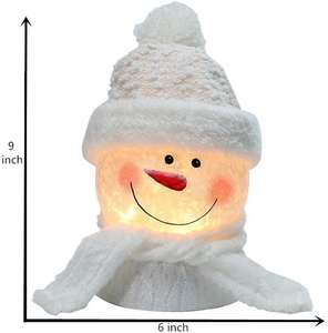 Lampe de noël électroluminescente en résine, ronde, en <span class=keywords><strong>boule</strong></span> de <span class=keywords><strong>neige</strong></span> en verre de cristal, avec cadeaux et artisanat, nouveau - Product Image 3