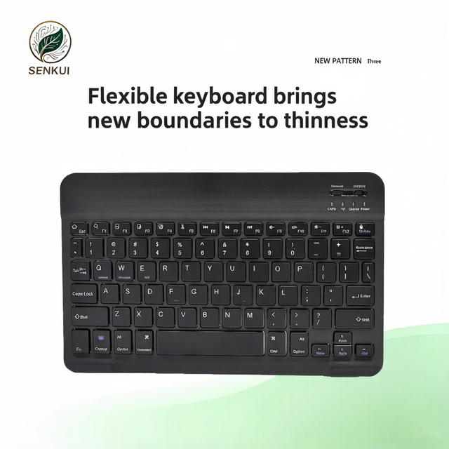 Hot Selling Smart Wireless Keyboard USB Interface Colorful Portable Keyboard with Touchpad for iPad