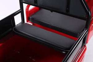 Triciclo de carga eléctrica de servicio pesado certificado EEC para logística Europea Baterías duales Triciclos eléctricos de potencia de 1000W Cuerpo cerrado abierto - Product Image 5