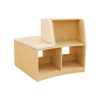 Canapé incurvé pour enfants, canapé modulaire multifonctionnel, mobilier d'intégration sensorielle pour enfants