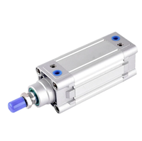 Nuevo Actuador Neumático de Doble Efecto DNC-40-80-PPV-A ISO15552 con Cilindro de Pistón de Aleación de Aluminio y Rodamiento