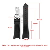 Nouvelle Arrivée Bracelet de Montre en Silicone Liquide Hommes Femmes pour Patek Philippe Nautilus