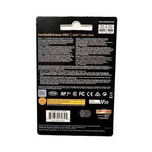 Carte mémoire SD SanDisk Extreme Pro 4K V30 UHS II 32 Go 64 Go 128 Go 256 Go Extreme Pro 200 Mo/s U3 haute vitesse - Product Image 4