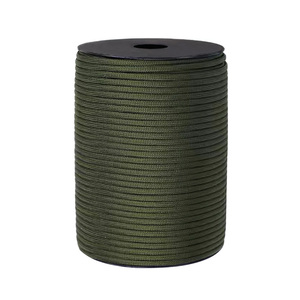 Cắm trại bền Polyester Nylon dù dây 100ft 7 Strand 4mm bện Lều Para dây dây - Product Image 5