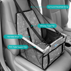 Nobleza pieghevole e lavabile seggiolino per auto per cani piccolo/grande seggiolino per auto di sicurezza per animali domestici borse da viaggio per cani e gatti - Product Image 3