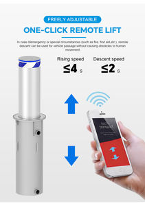 Blocage de route rétractable automatique anti-terroriste à haute sécurité ACS AUTO Train Station résistant aux impacts - Product Image 5