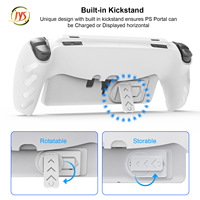 Coque de protection amovible anti-chute en TPU JYS-P5188 pour PS5 Portal, étui de protection, support, manchon, coque