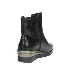 Botines de cuña suaves para mujer Cinzia, color negro IV8822569 - Product Image 2