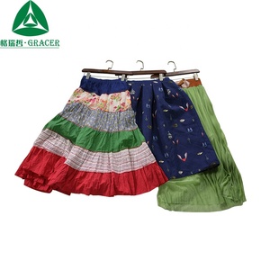 Falda de talla grande para mujer ropa usada <span class=keywords><strong>precio</strong></span> ropa de segunda mano Italia - Product Image 6
