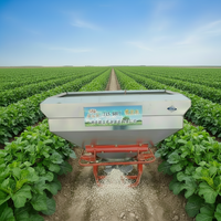 Nouveau produit phare : Épandeur d'engrais et d'insecticides agricoles Runzheng en acier inoxydable, capacité 300 kg, avec trémie en acier 201 haute résistance