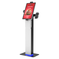Terminal de point de vente à écran tactile de 21,5 pouces - Machine de paiement autonome Windows/Android pour les magasins, kiosque en libre-service