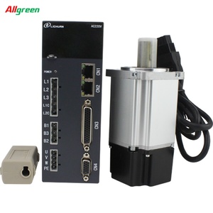 เซอร์โวมอเตอร์ 400w 60 มม. ชุดมอเตอร์และไดรฟ์ CNC พร้อมตัวเข้ารหัสแบบ Absolut 17 บิต พร้อมเบรกสำหรับเครื่องกัด - Product Image 2