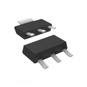MIC5201-3.3YS ไอซี รีกูเลเตอร์ แบบเส้นตรง 3.3V 200mA SOT223 3 ชิ้นส่วนอิเล็กทรอนิกส์ ผู้จัดจำหน่าย ชิ้นส่วนจัดการพลังงาน (PMIC) TO 261 4, TO 261AA - Product Image 1