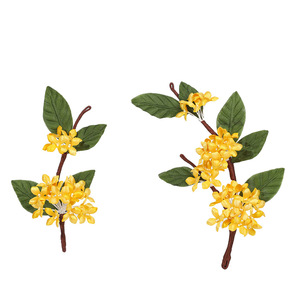 Conception originale, patrimoine culturel immatériel, épingle à cheveux classique artisanale en or enroulée de fils, motif osmanthus, pour Hanfu et cheongsam - Product Image 5