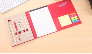 Juego de papelería de Oficina de Promoción en cuaderno de encuadernación de tres pliegues diario planificador con nota adhesiva y marcapáginas para la idea del hogar - Product Image 5