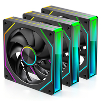 Kit de ventilateurs de boîtier PC gaming XINMAI 120mm ARGB PWM, lot de 4 avec hub et télécommande, solution de refroidissement RGB, OEM ODM