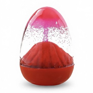 Oem/ODM chuyển động chất lỏng núi lửa trứng Acrylic thân thiện với môi giáo dục căng thẳng cứu trợ đồng hồ cát hẹn giờ trang trí cho trẻ em - Product Image 1