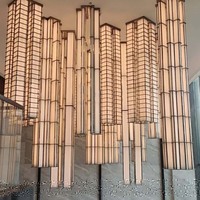 Lustre moderne de luxe pour la maison, design unique, long, LED moderne, à bon prix