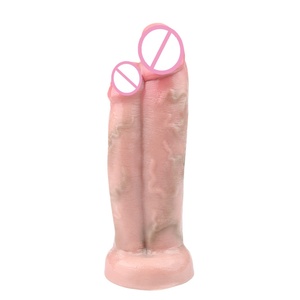 Sex Toy Wholesaler With Best Price Dual Head Realistic <b>Dildo</b> for Women Masturbators - Product Image 3