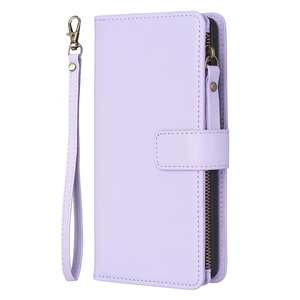 <span class=keywords><strong>Pochette</strong></span> de téléphone portefeuille à 9 emplacements pour cartes pour iPhone 14/13 Pro, étui en cuir multifonction pour iPhone 11, porte-cartes - Product Image 2