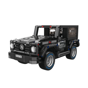 Vente en gros de voitures télécommandées de la marque ZEKO, tendance TikTok, à assembler soi-même, en plastique ABS noir, jouets de construction, ensembles de SUV tout-terrain - Product Image 1